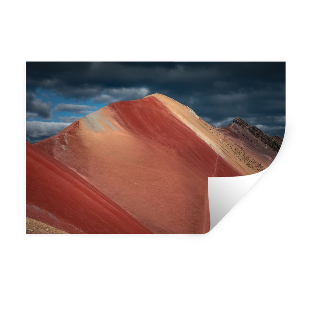 MuchoWow Wandtattoo Wandsticker Wandaufkleber Landschaft - Natur - Berge - Wolken 60x40 cm Selbstklebend und Repositionierbar - Wierderverwendbar...