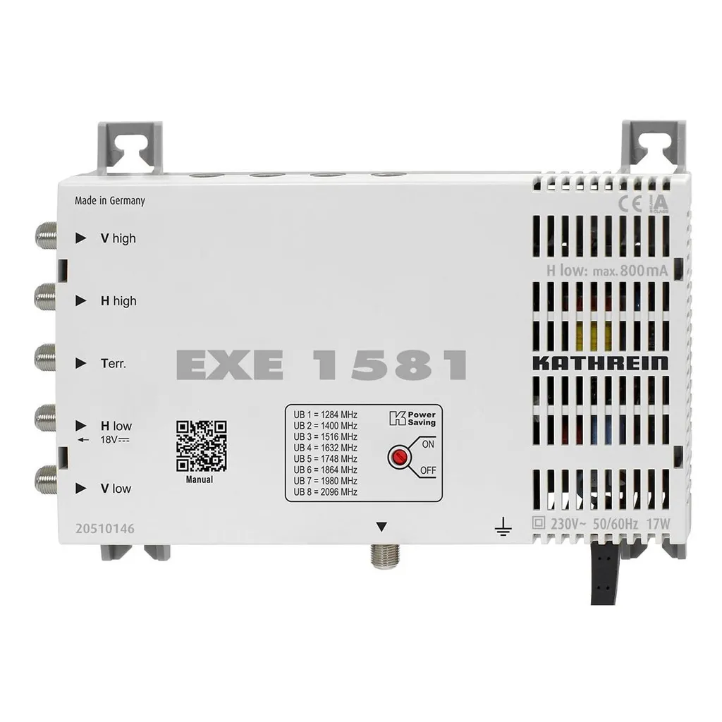 Répartiteur satellite Kathrein EXE 1581 pour 8 TV sur un seul câble