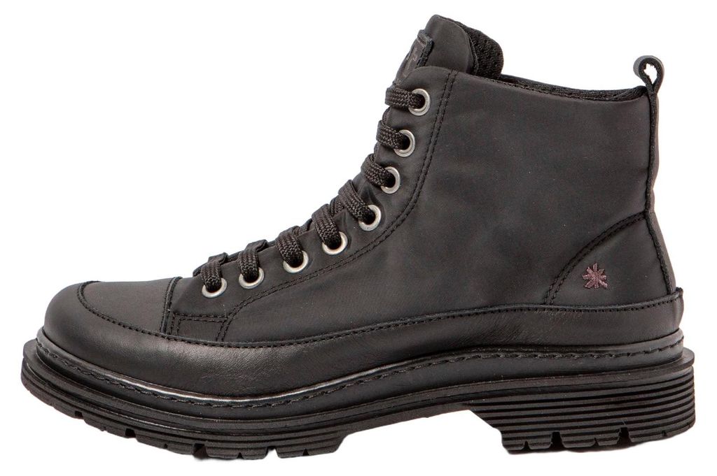 Art Stiefeletten Damen/Herren 1895 NYLON TOTAL BLACK/ BIRMINGHAM Farbe Schwarz