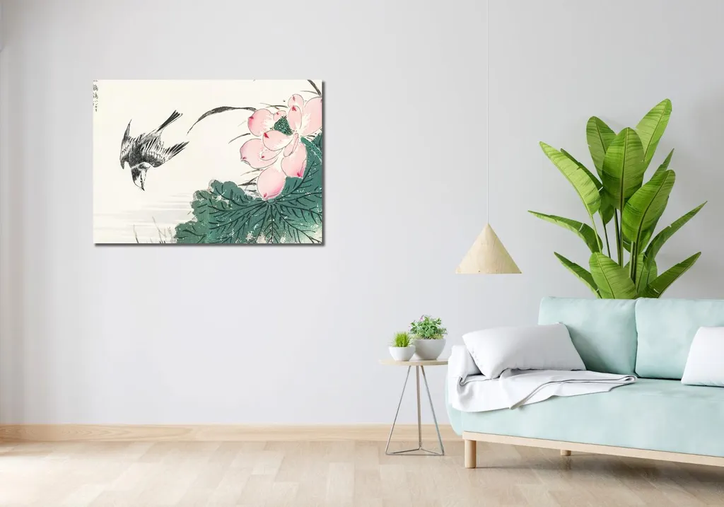 Tableau Vintage Kashu 100x70 - Impression Premium Bergeronnette Japon - 2