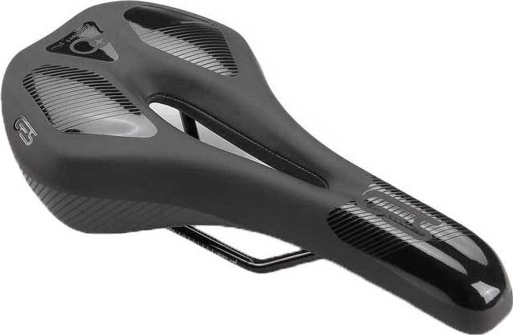 Ges Axiom Mf Comfort+ Sattel Schwarz Schwarz One Size