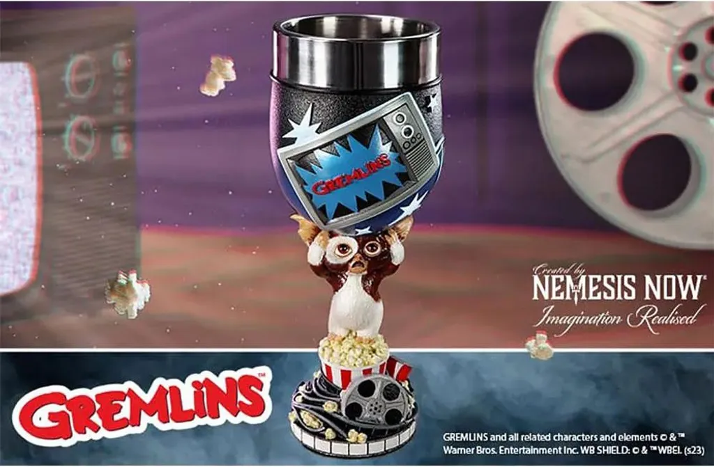 Gobelet Gizmo Gremlins avec Paille : Design 3D Ergonomique et Robuste - 11