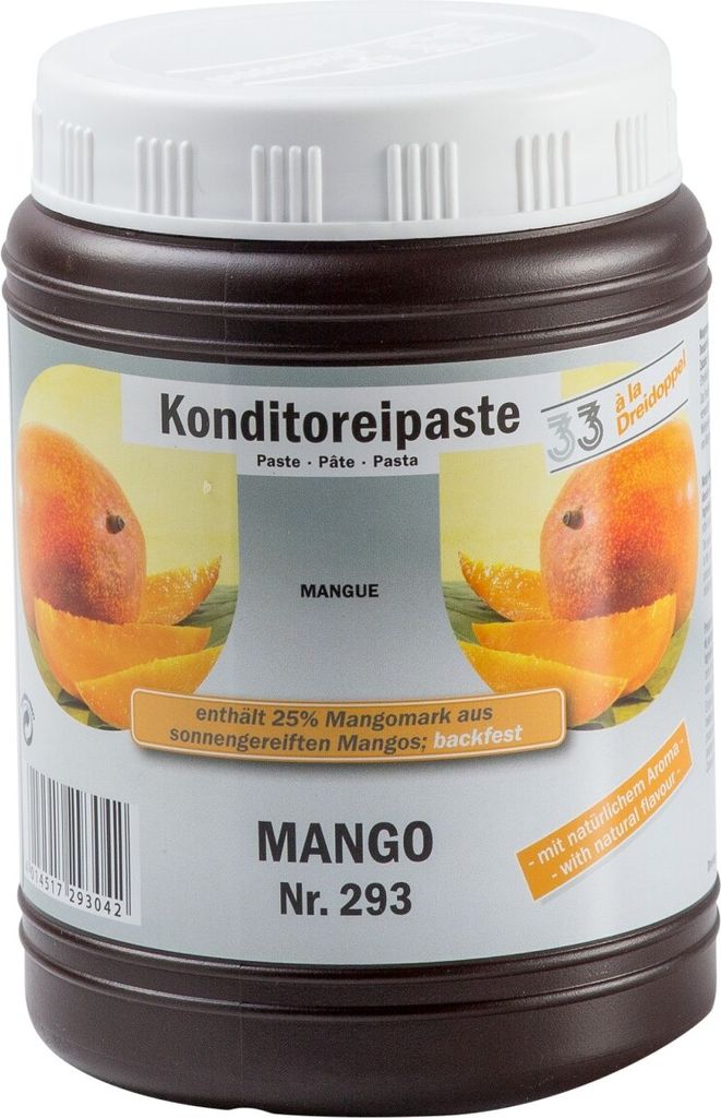 Dreidoppel Aromatische Pasta Mango Glas 1 Kilo