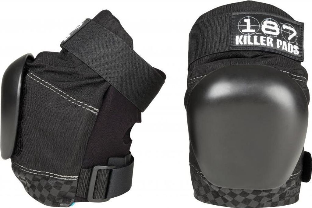 187 Killer Pads Pro Knie Schwarz Schwarz