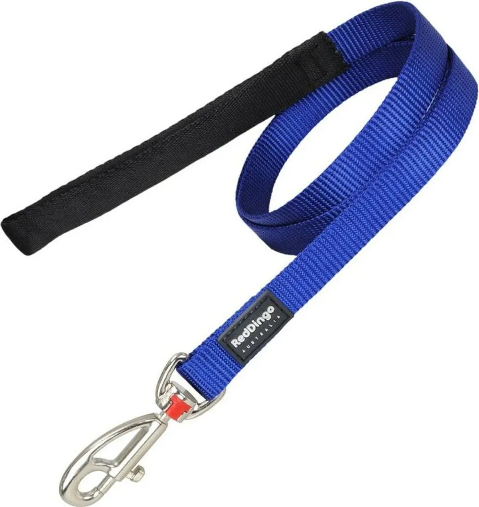 Guinzaglio Red Dingo 2x120 cm Blu Scuro | Nylon Alta Resistenza Offerta