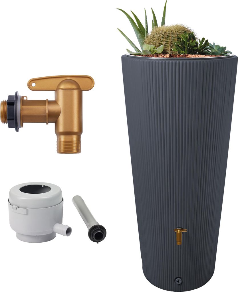 4rain VASO 2in1 DECOR serbatoio per pioggia 220 litri Immagine del prodotto 