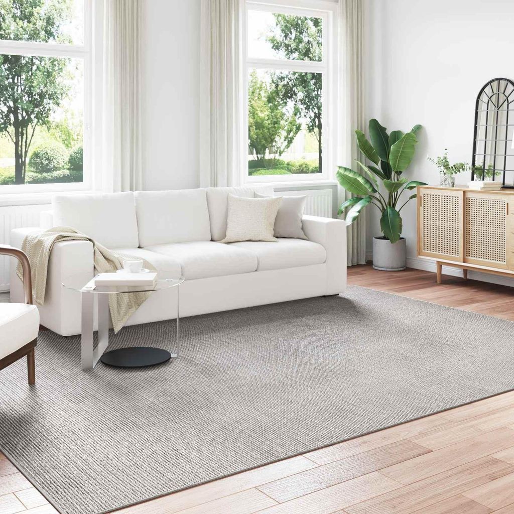 Bereichsteppiche LUGO Creme und Grau 240 x 340 cm Polyester