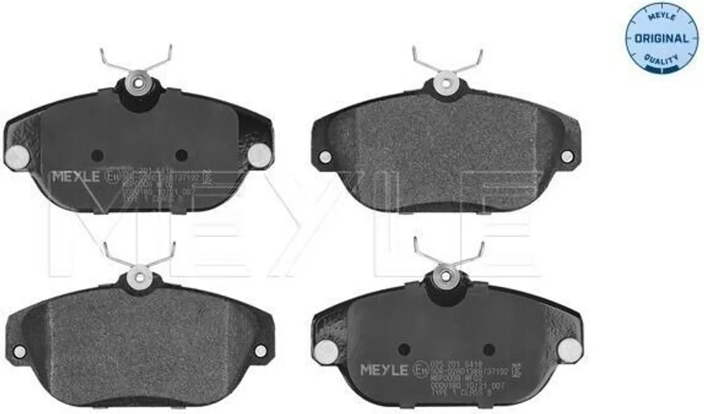 Plaquettes de frein MEYLE 0252016418 haute résistance pour Volvo V90