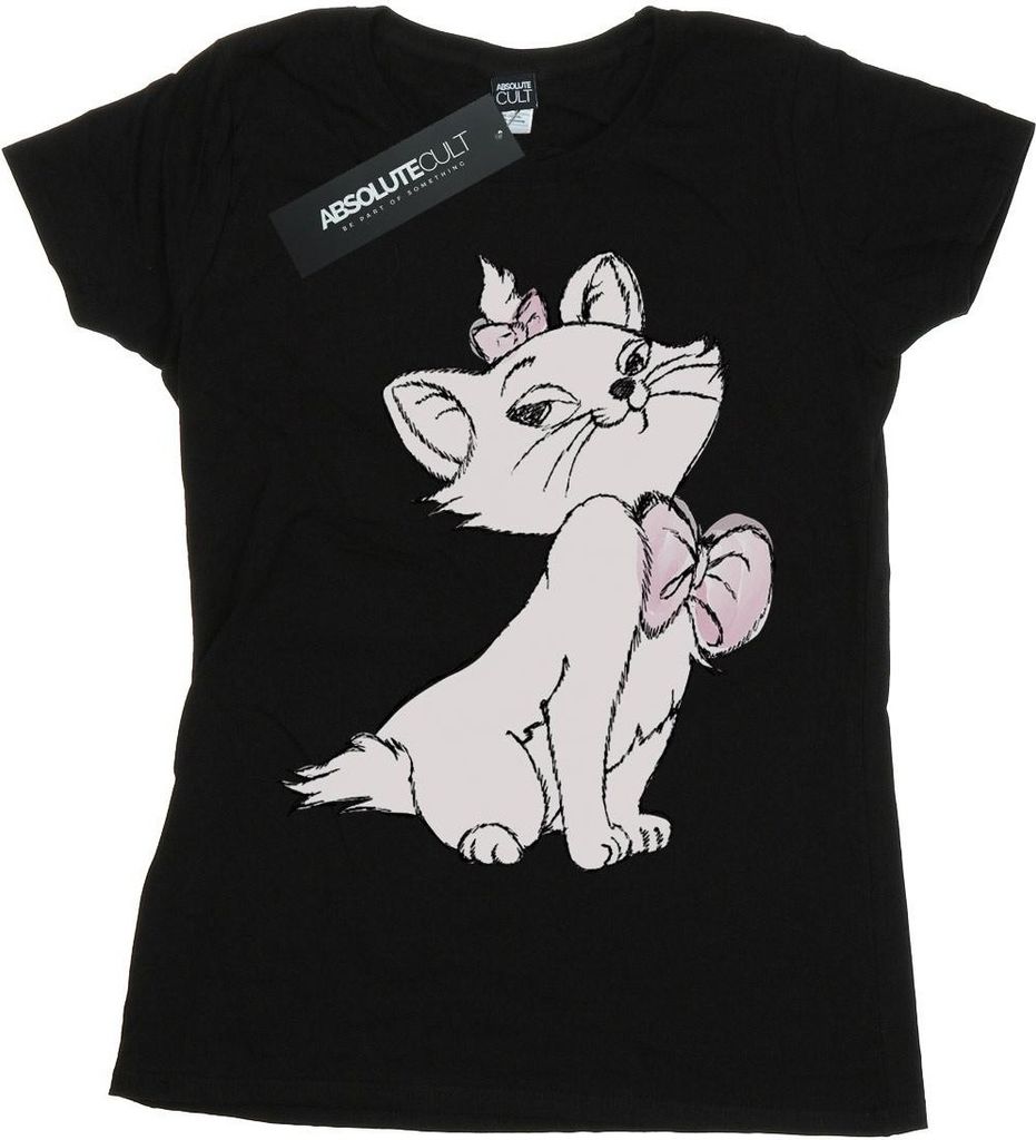 Disney - "Aristocats" T-Shirt für Damen BI47904 (XL) (Schwarz)