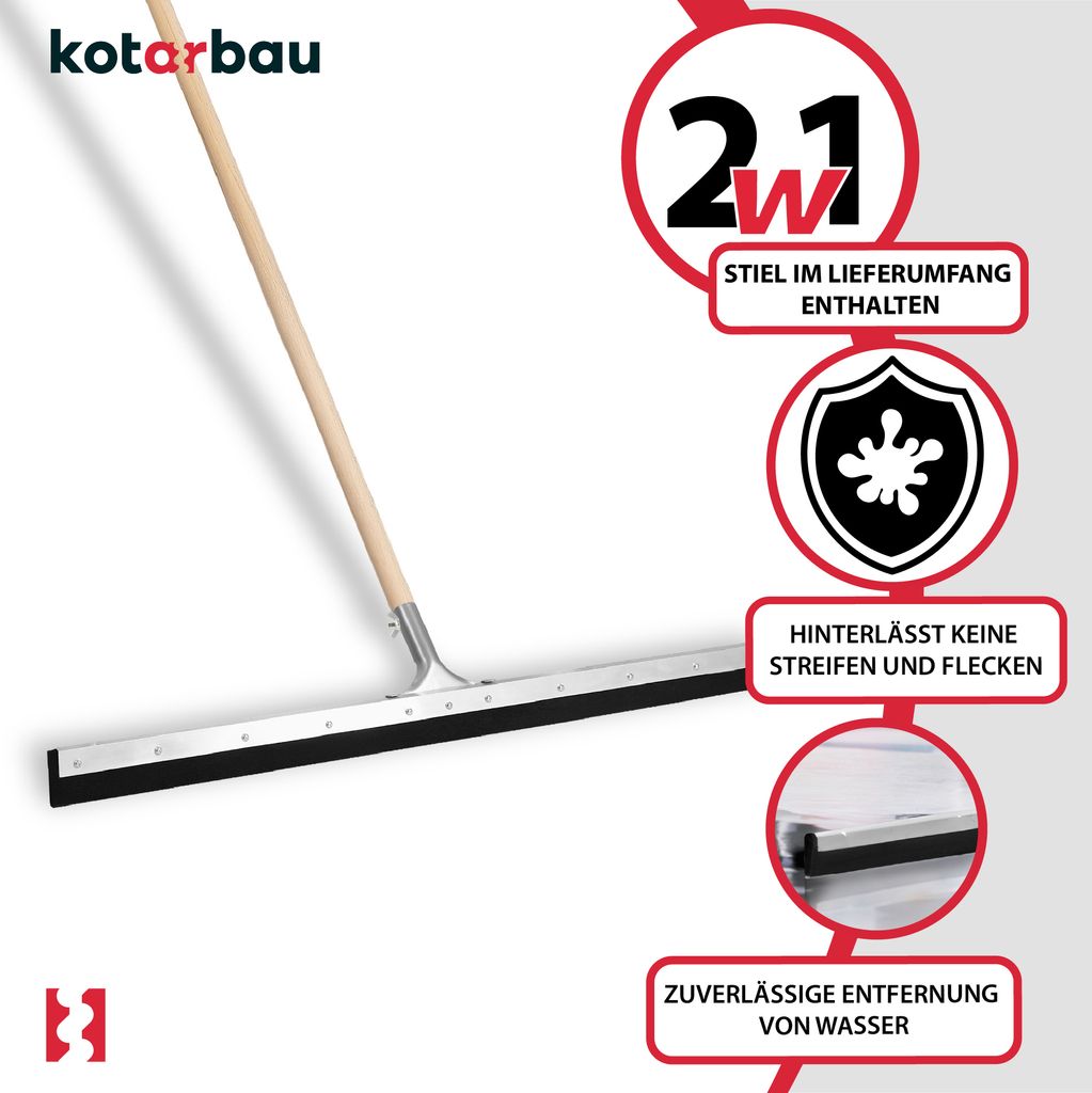 KOTARBAU® Houbová gumová stěrka 90 cm s rukojetí Stěrka na Obrázek produktu 4