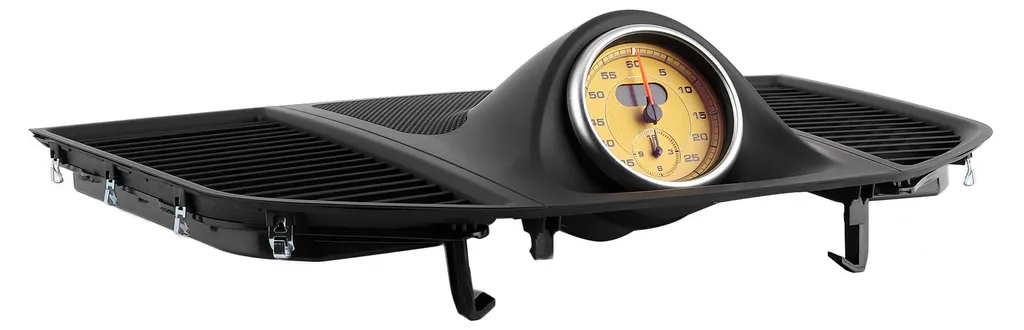 Kit Chronomètre de Bord Jaune avec Support Supérieur Macan 2014-16 - 4