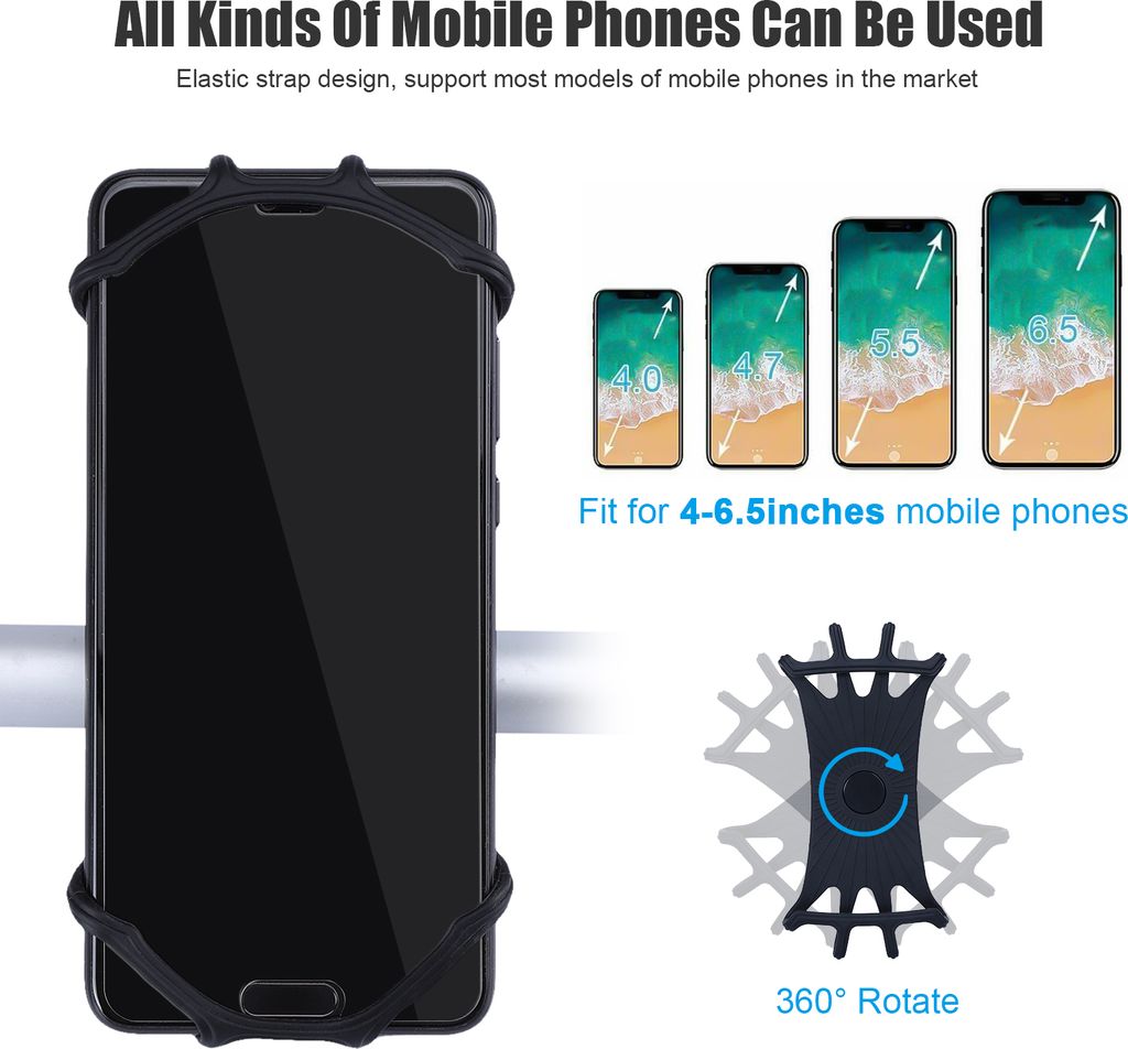 Fahrrad Handyhalterung Handy Halter Smartphone Universal Produktbild 5
