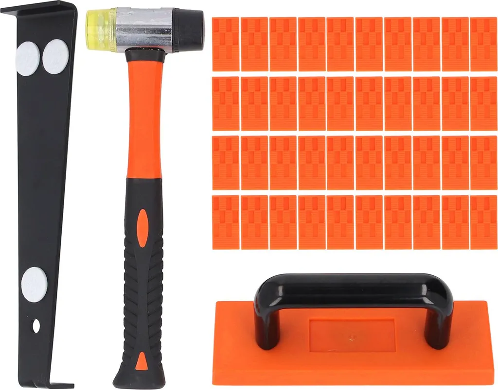 Kit pose stratifié 43 pièces : évitez les lames mal emboîtées au sol