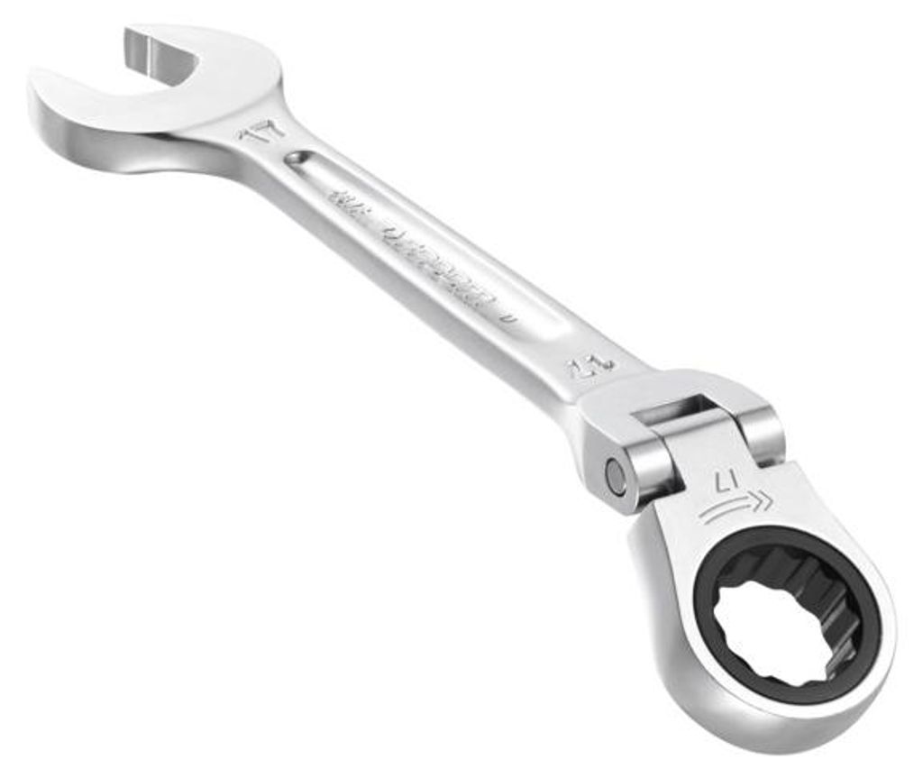 Clé mixte à cliquet articulée métrique diamètre 13mm Image du produit 