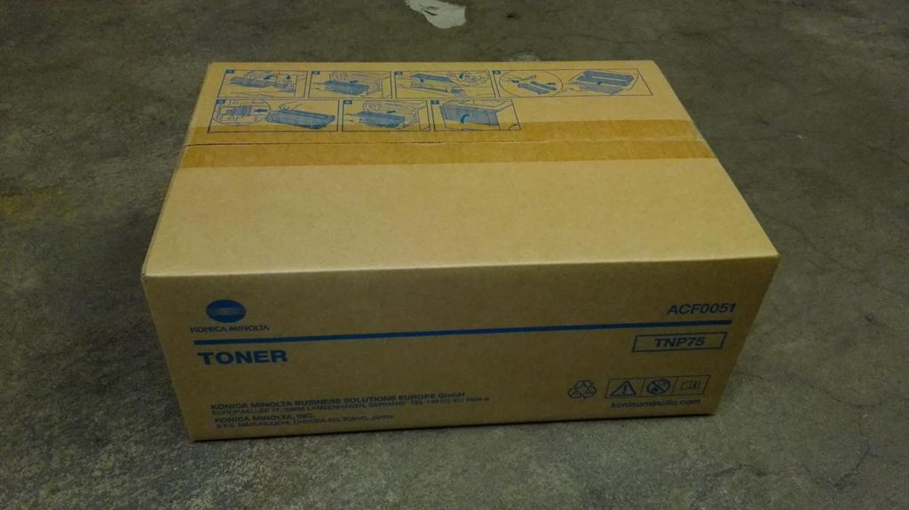 Konica Minolta TNP75, 20000 Seiten, Schwarz, 1 Stück(e) Produktbild 