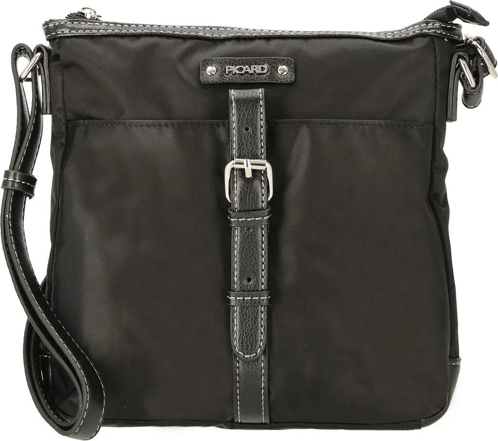 Sac à bandoulière noir femme, petit sac à main format S Sonja