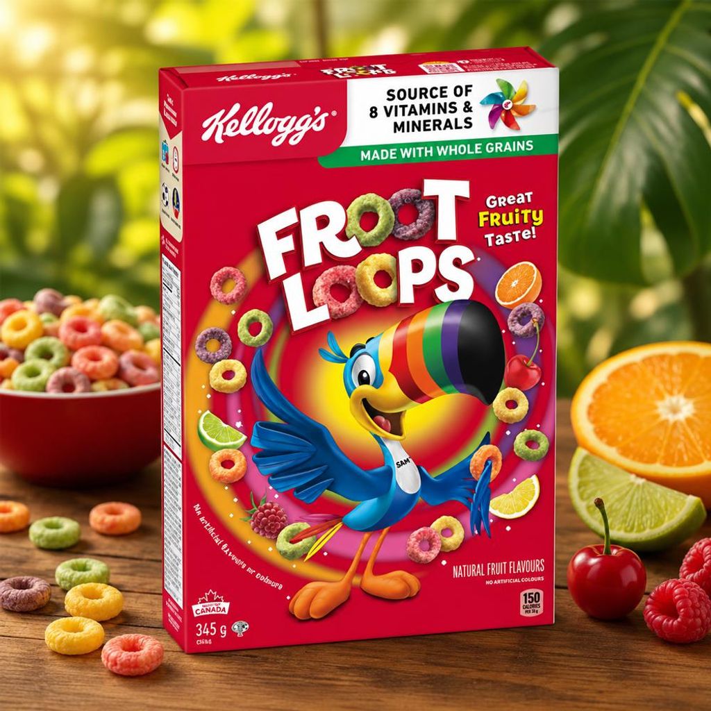 Froot Loops Kellogg's 320 g Immagine del prodotto 