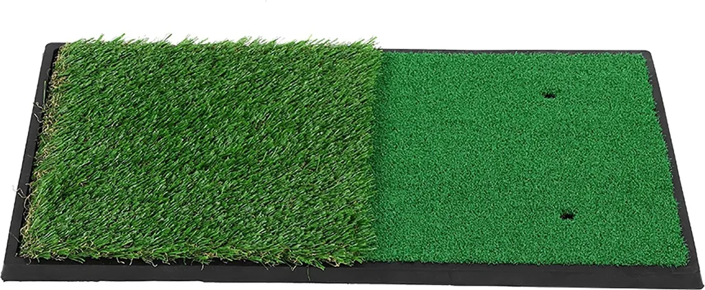 Tapis de golf pour exercice avec pelouse de simulation réaliste