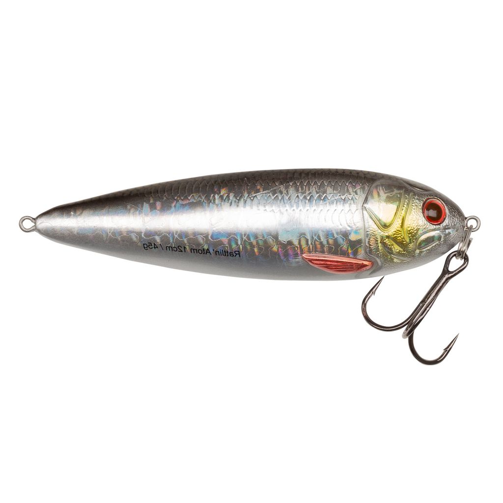 Abu Garcia Rattlin' Atom 12cm Farbe Silver Roach