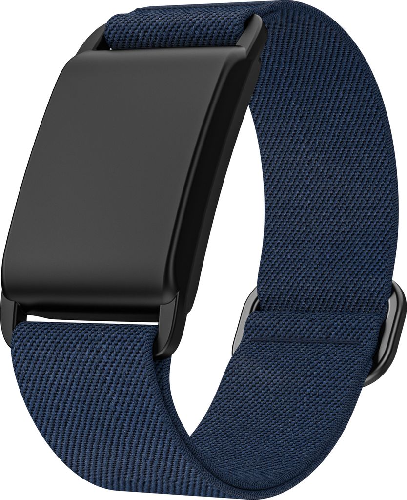 FFO2World Nylon Sportarmband mit Schiebeschnalle für Whoop 4.0/3.0 – Atmungsaktiv & Robust – Verstellbare Fitness-Schutzhülle – Dunkelblau