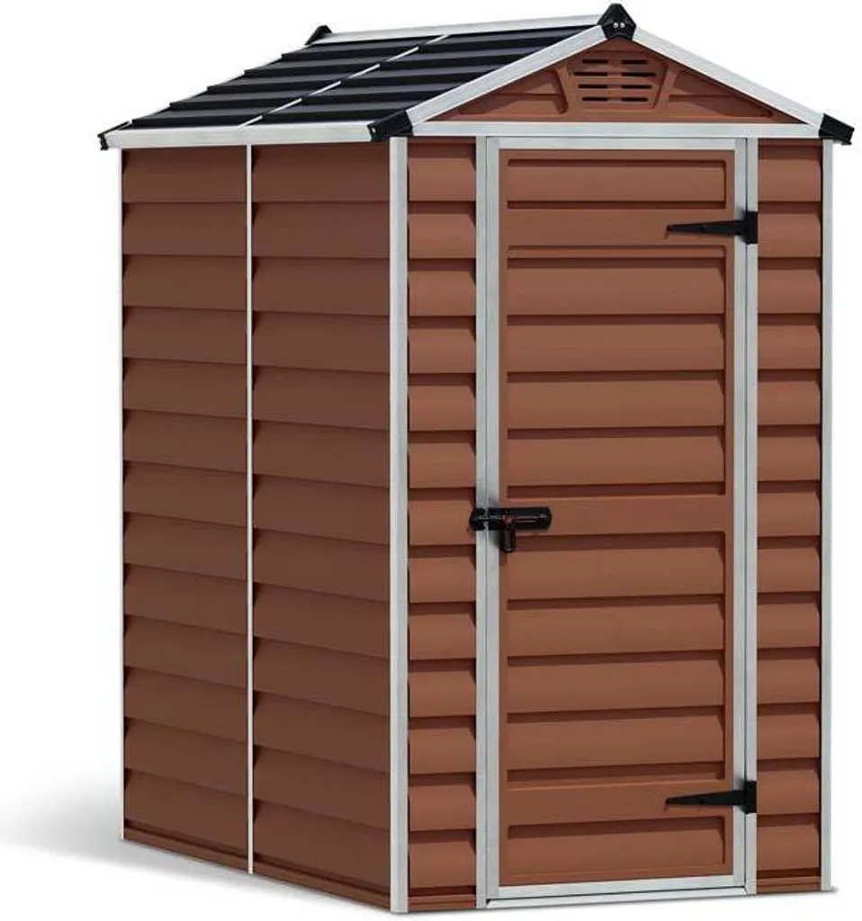 Cabane de jardin Skylight 1.9 m² Ambre en résine finition Palram