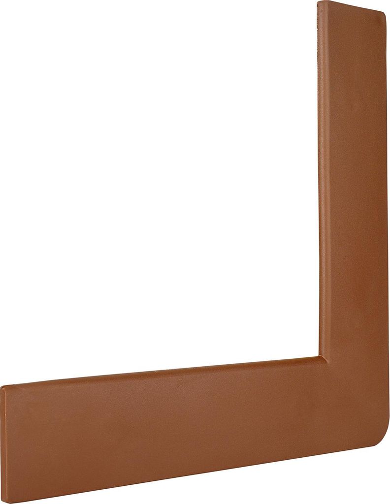 QUEST PVC Sockelleiste an Treppen, Wandleiste für Stufen, Innenelement, P2, bronze