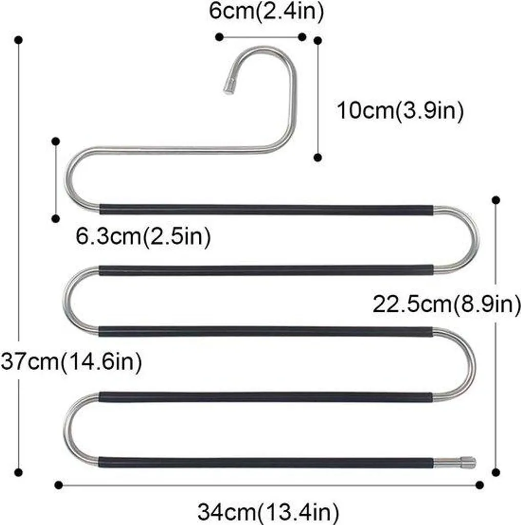 Cintre de penderie pour organiser les pantalons et foulards de costume