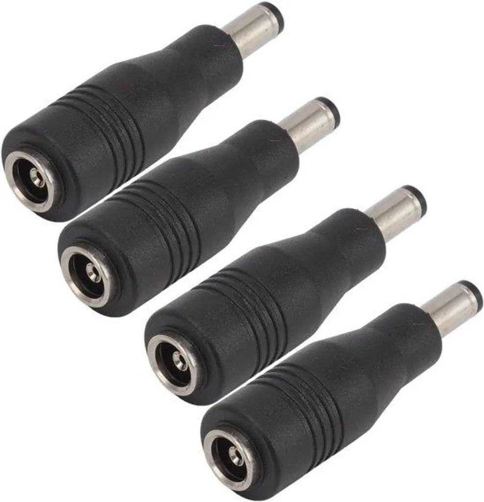 Adaptateur secteur 6,0 x 4,4 mm vers 5,5 x 2,1 mm avec connecteurs robustes