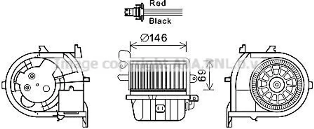 Réparer ventilation en panne Clio II Kangoo avec Moteur OE 6441J4