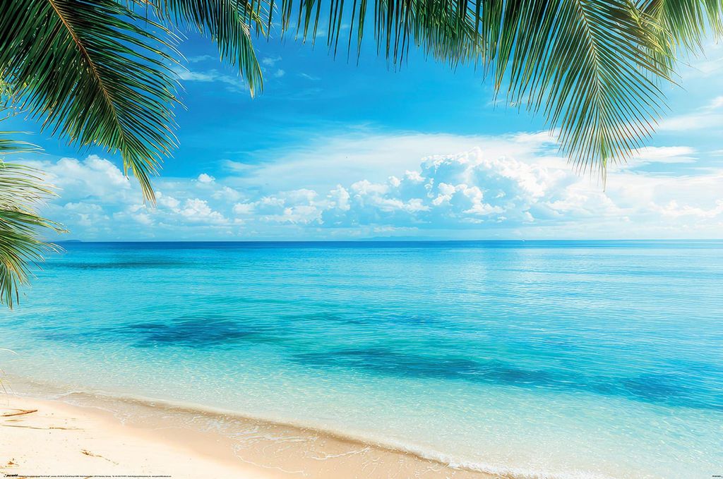 Azure Ocean View - Poster 61x91,5 cm