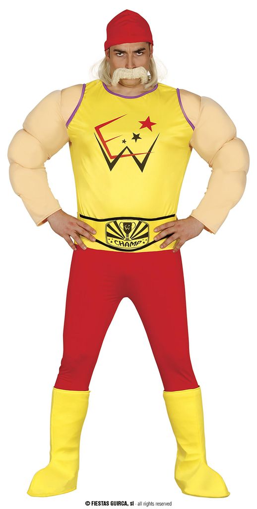 Wrestling Ringer Kostüm für Herren Gr. M - L, Größe:M Produktbild 