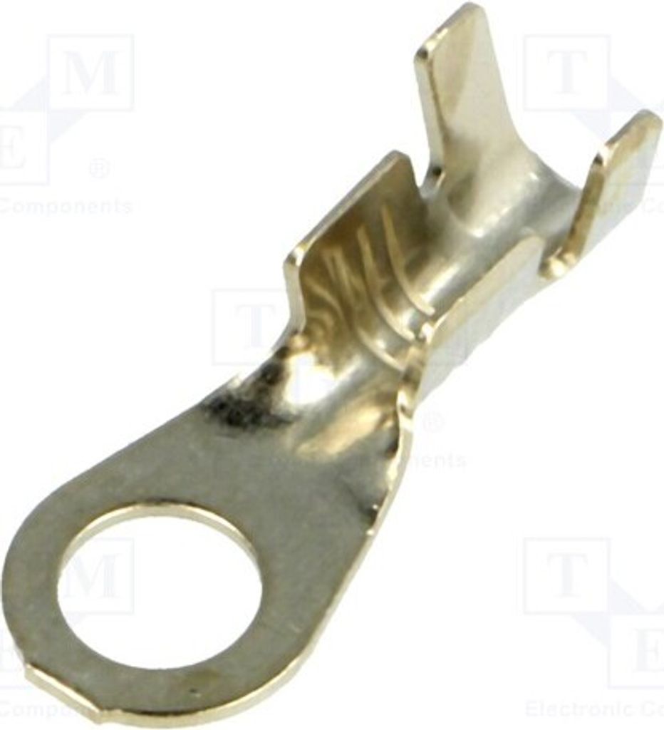 10x Kabelschuh: Ring M4 Klemmverbindung 1÷2,5mm2 für Leitungen BM 91214 isoliert(n