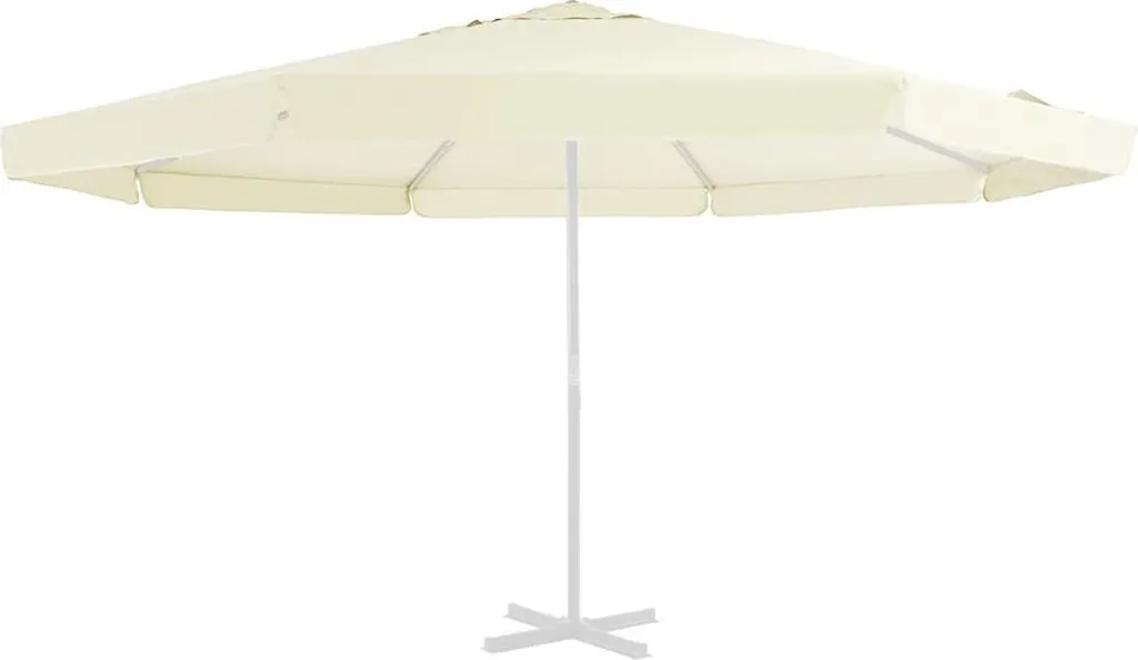 Telo Ricambio per Ombrellone 515 cm | Colore Sabbia vidaXL
