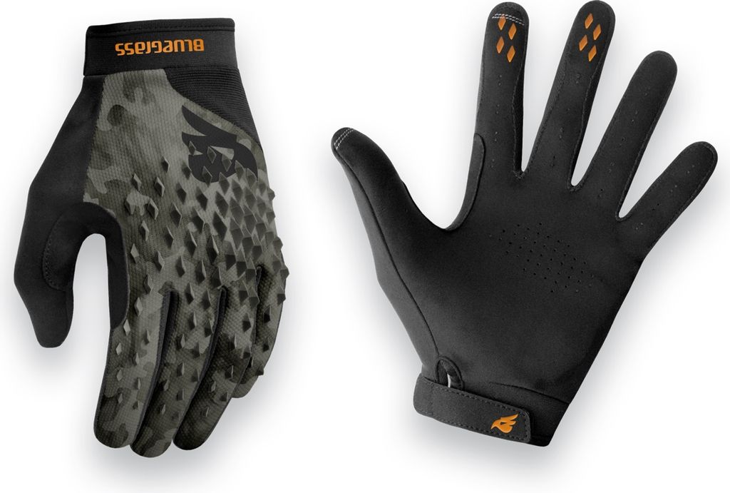 Bluegrass Prizma 3D Titanium Camo S Cyclo Handschuhe