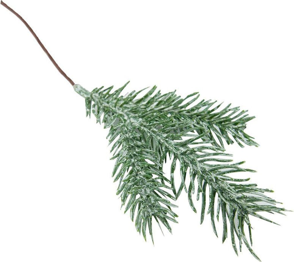 Eberesche Vogelbeerbaum gefrostete Beere Draht 40 Bälle/1 Zweig, khaki