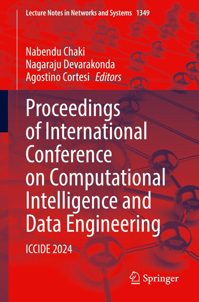 Proceedings of International Conference on Computational Intelligence and Data Engineering