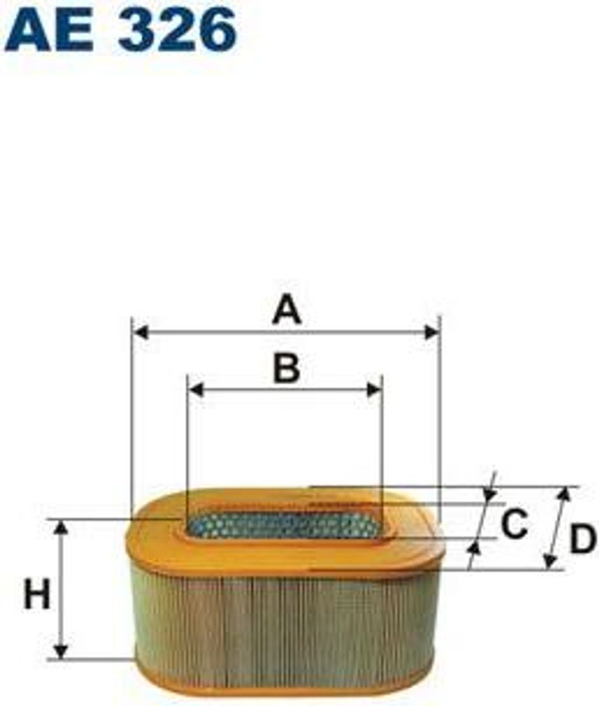 FILTRON AE 326 Luftfilter OE 6030940204 kompatibel mit E-Klasse