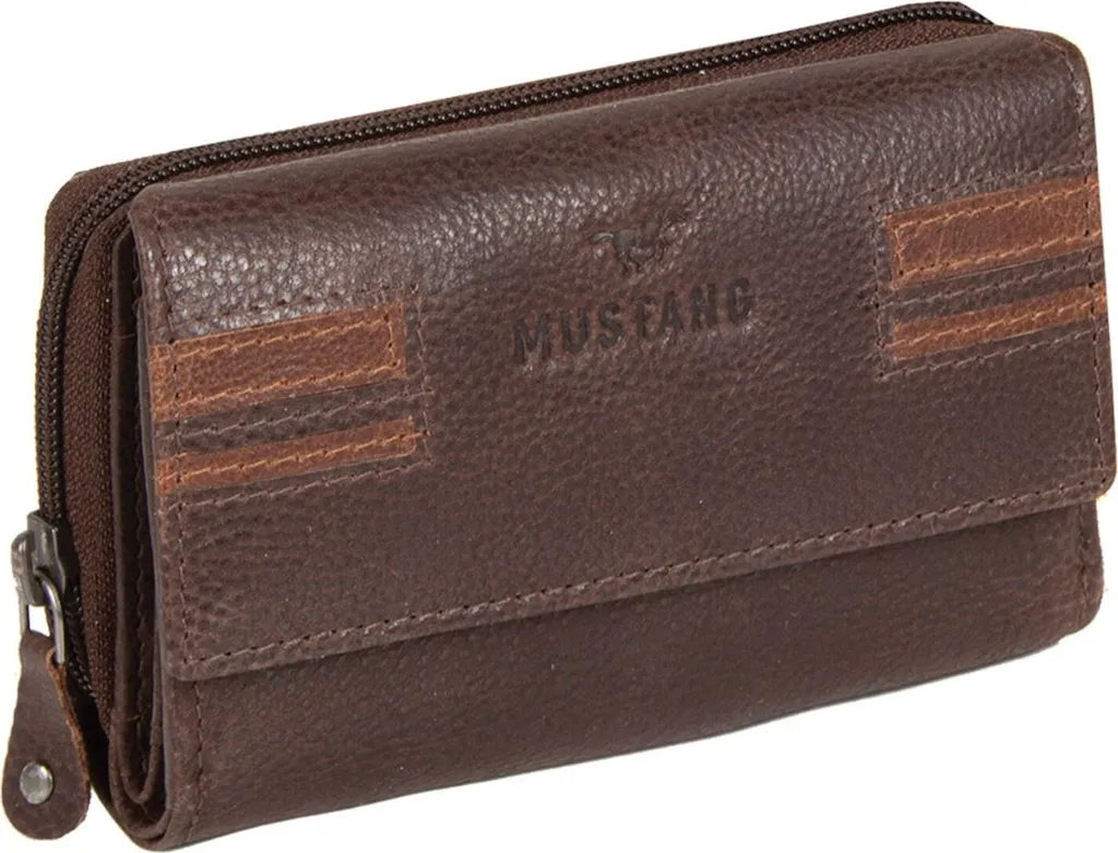 Fini le Désordre avec le Portefeuille Mustang Asti Loudi Cuir Marron