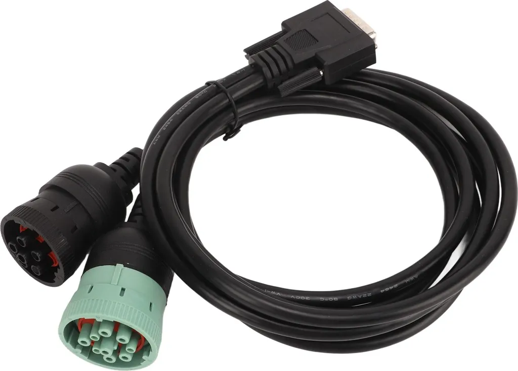Câble Diagnostic Camion 6PIN 9PIN 121891 pour Interface DLA+ 2.0 Pro
