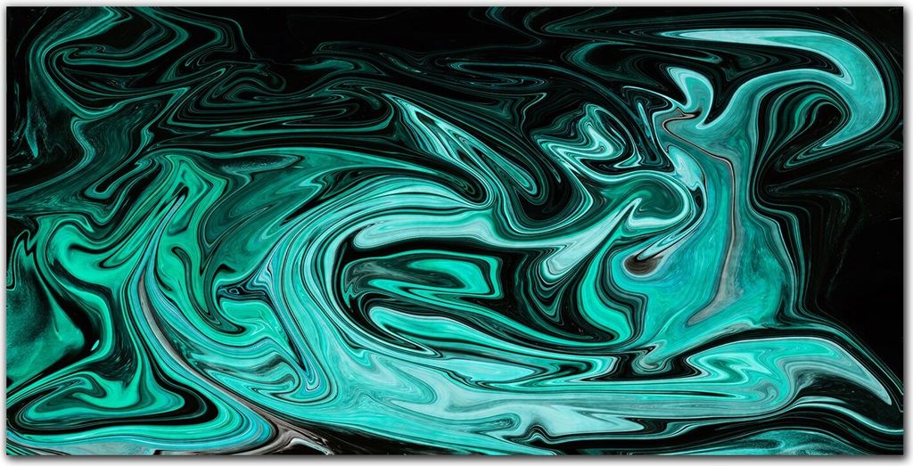 Coloray Bild aus Acryl 100 cm x 50 cm - Wanddekoration Küche Acrylblock mit Bild Dekoration Wohnzimmer Gehärtetes Acryl - Wasserentnahme