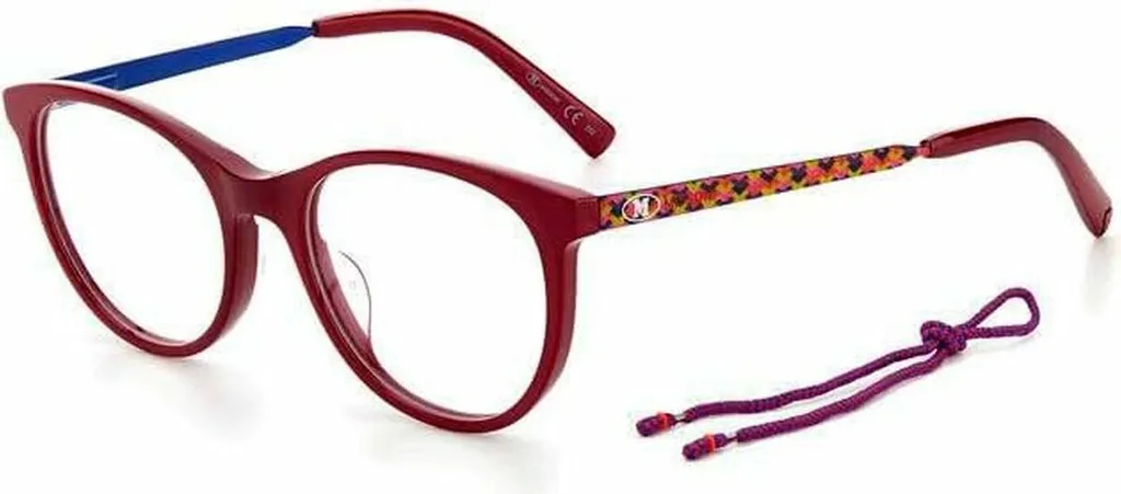 Lunettes fille M Missoni MMI 0031/TN anti-glisse et robustes Cherry Blue