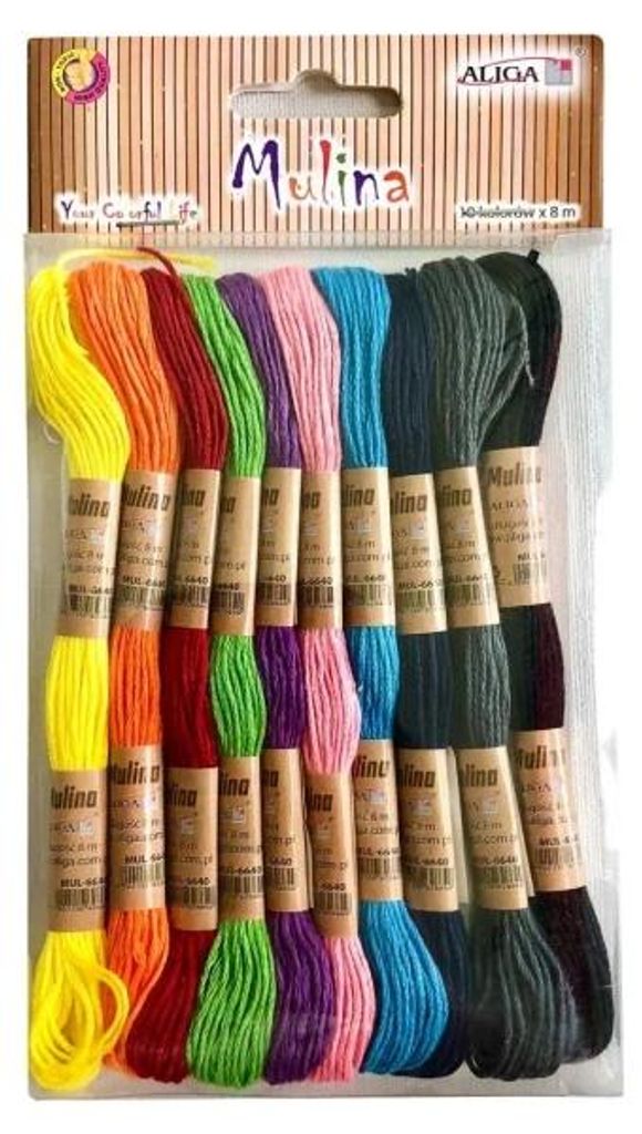 8m mouline - mix 10 barev MUL-6640 Obrázek produktu 