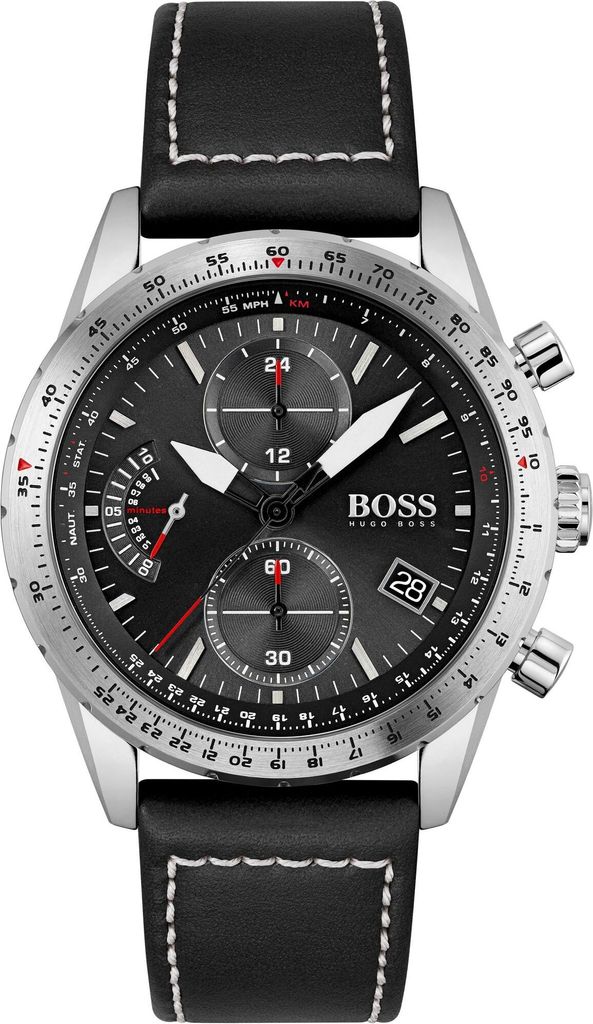 Boss PILOT EDITION CHRONO 1513853 Herrenchronograph Produktbild 