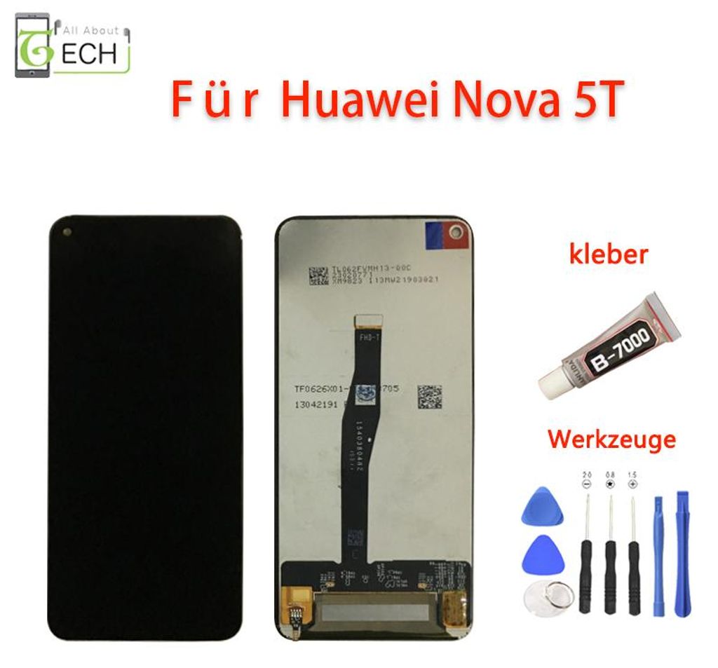 LCD Display für Huawei Nova 5T YAL-L21 Honor 20 Touch Produktbild 