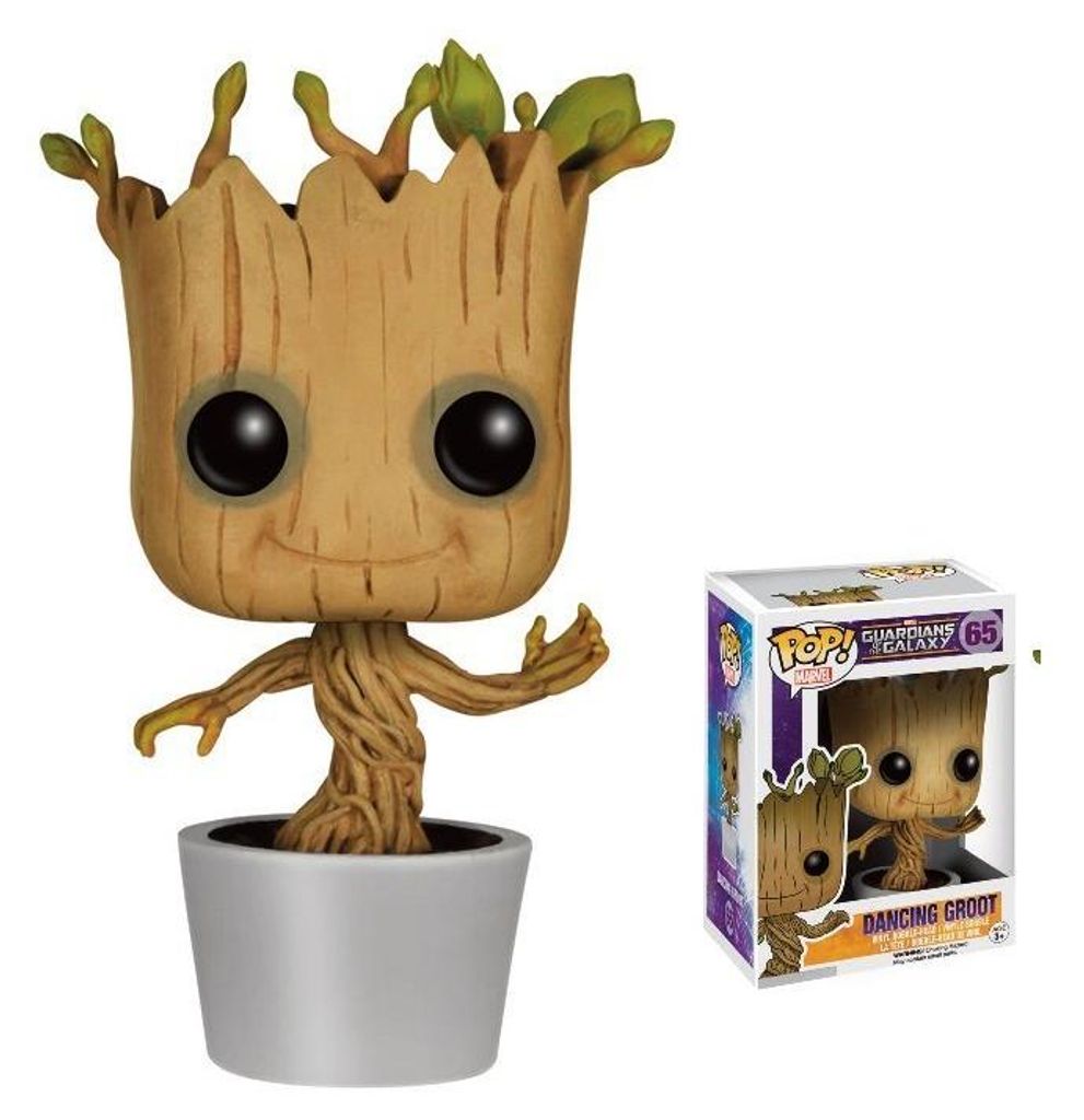 Pop! Marvel: Guardians Of The Galaxy - Dancing Groot Productafbeelding 