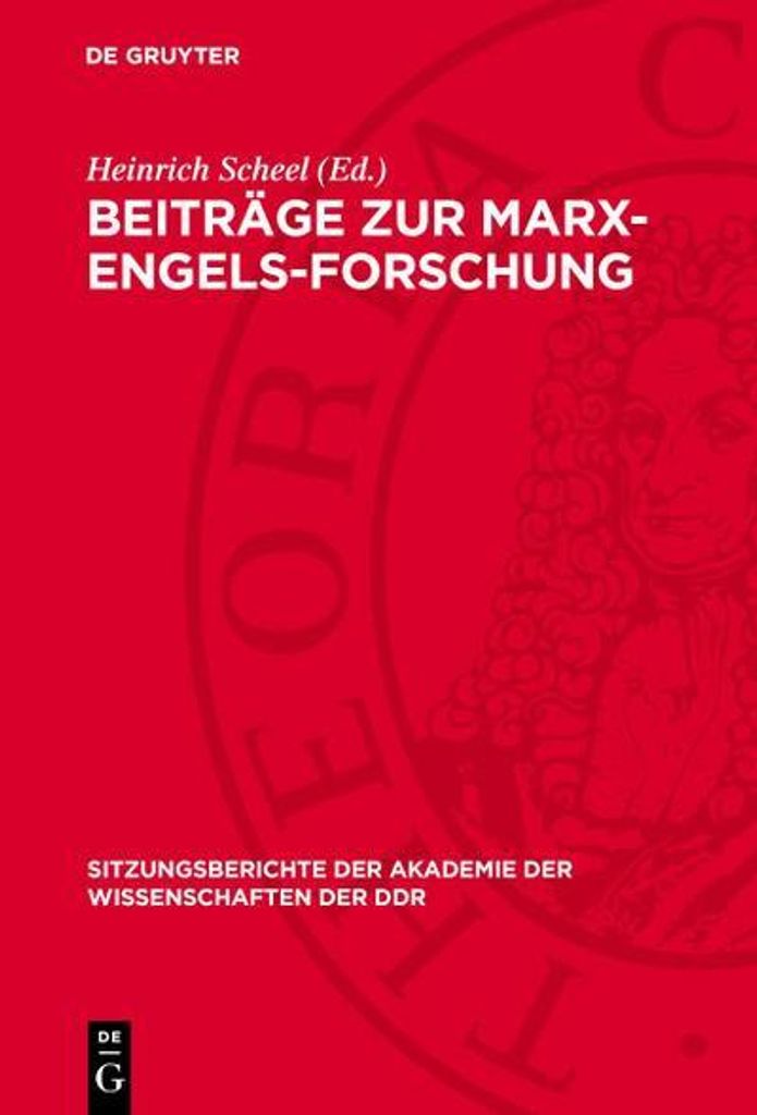 Beiträge zur Marx-Engels-Forschung