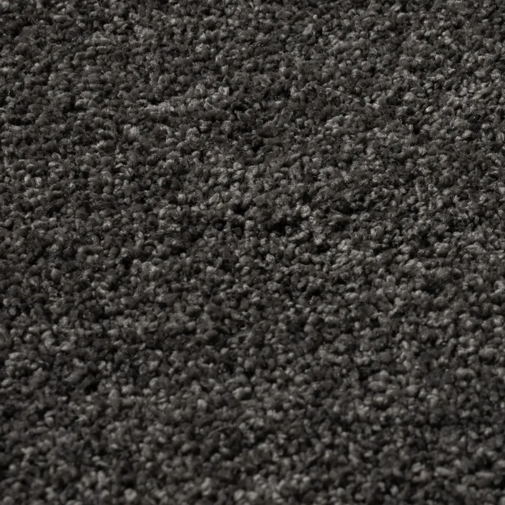 Grand tapis rectangulaire 140x200 anthracite pour décoration de salon