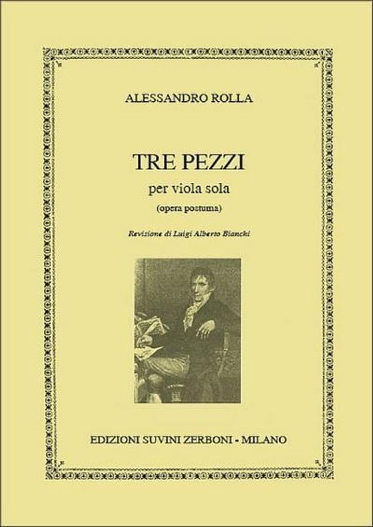 3 pezziper viola solo