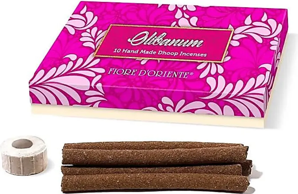 Encens Oliban pour Méditation et Zen - Fiore D'oriente Dhoop 2x15g