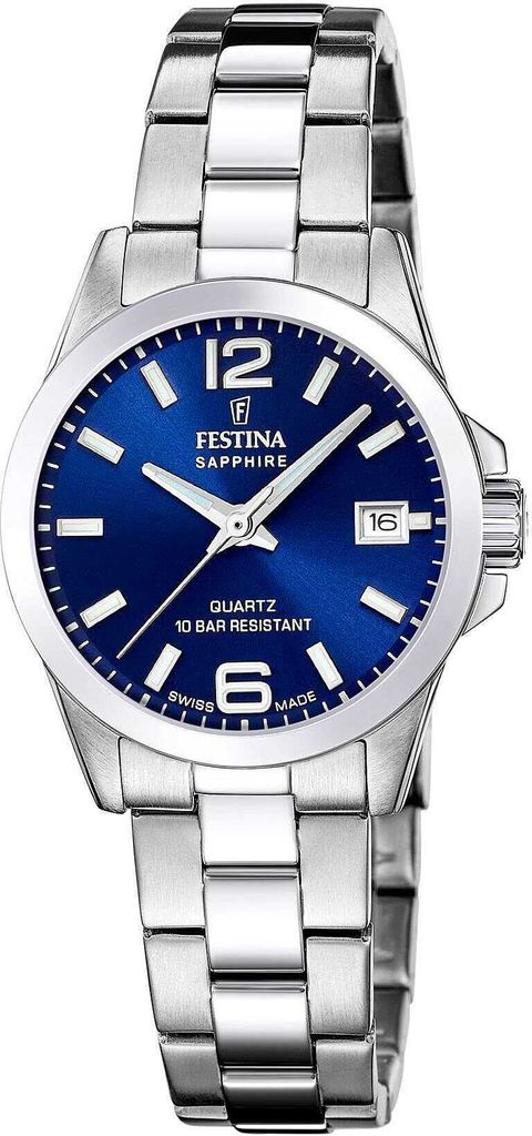 Nur Zeit Festina Silber   Kollektion Acero Clasico - frau Produktbild 